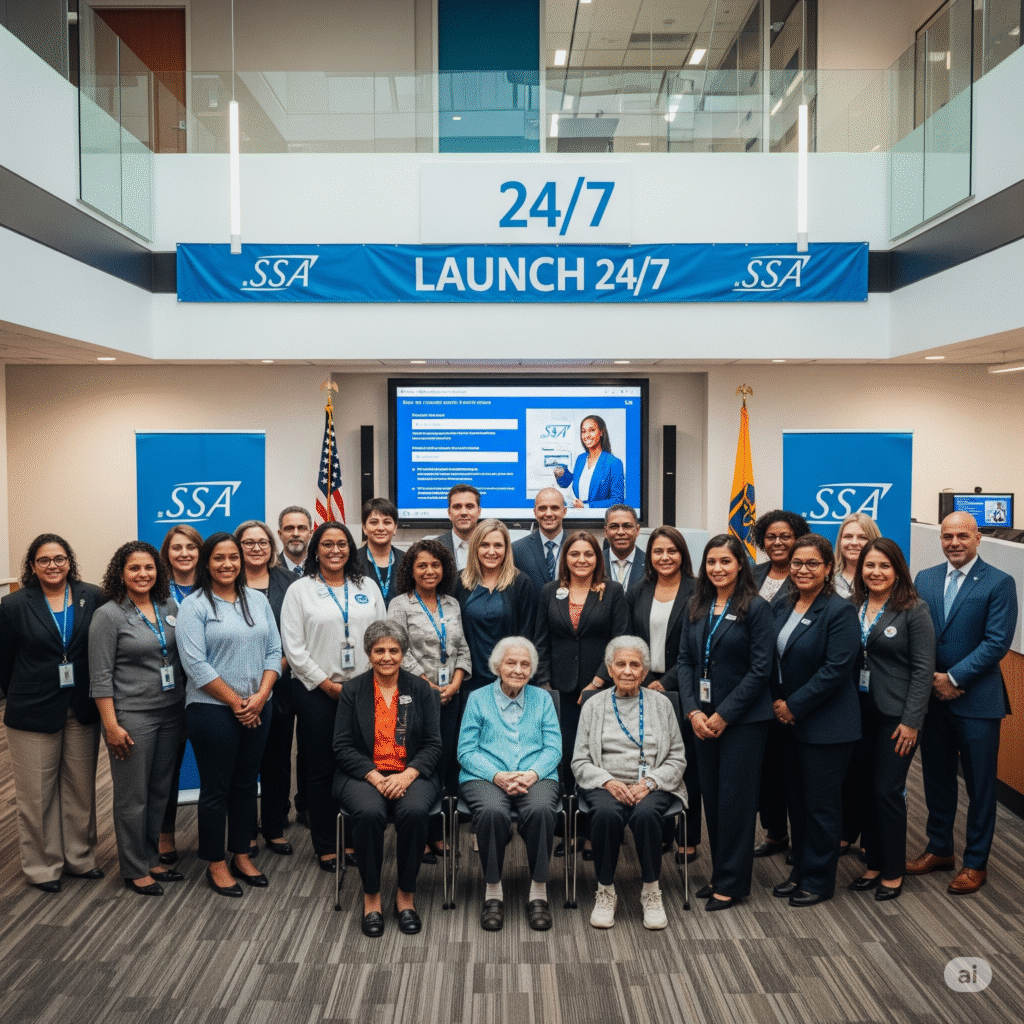 Social Security Administration (SSA) has launched 24/7