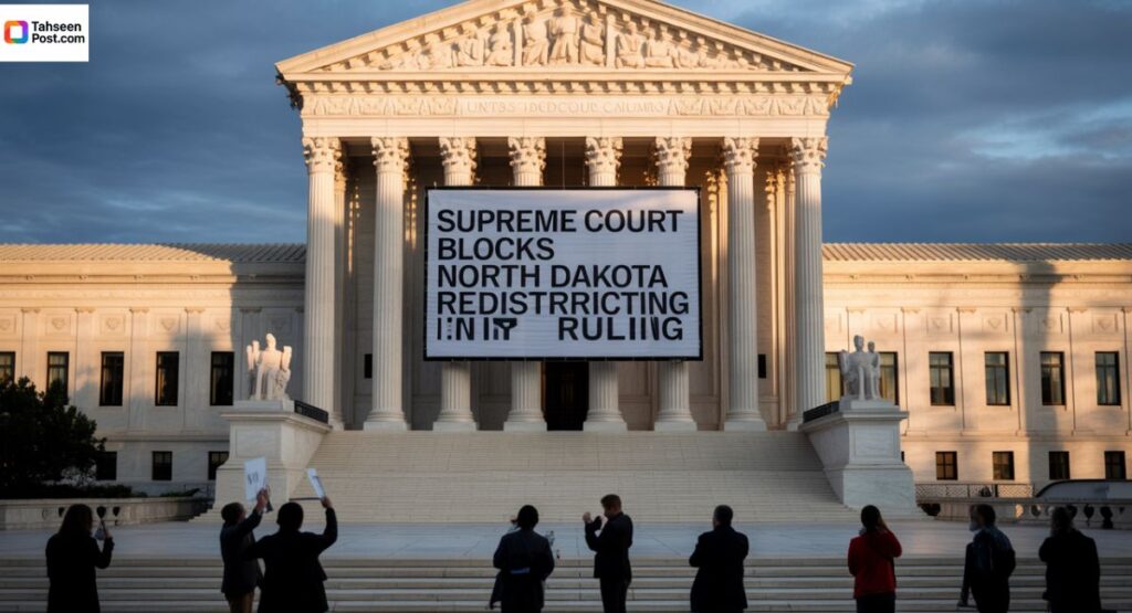 Supreme Court blocks North Dakota redistricting ruling