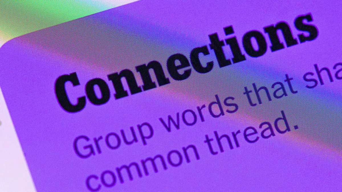 NYT Connections