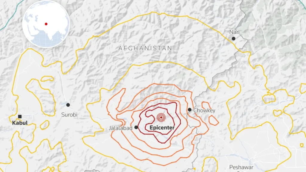 Afghanistan earthquake 2025
