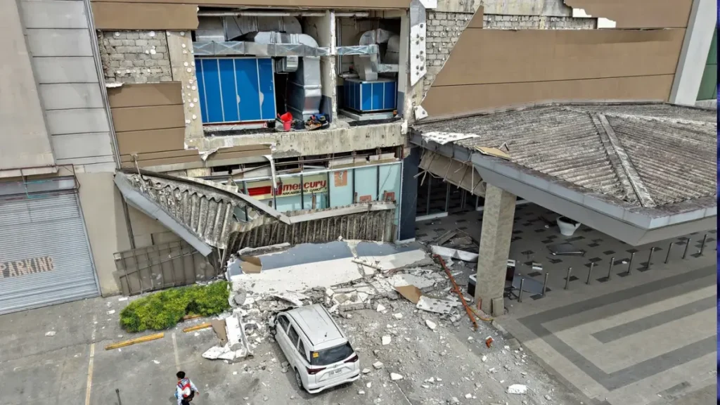 earthquake in the Philippines